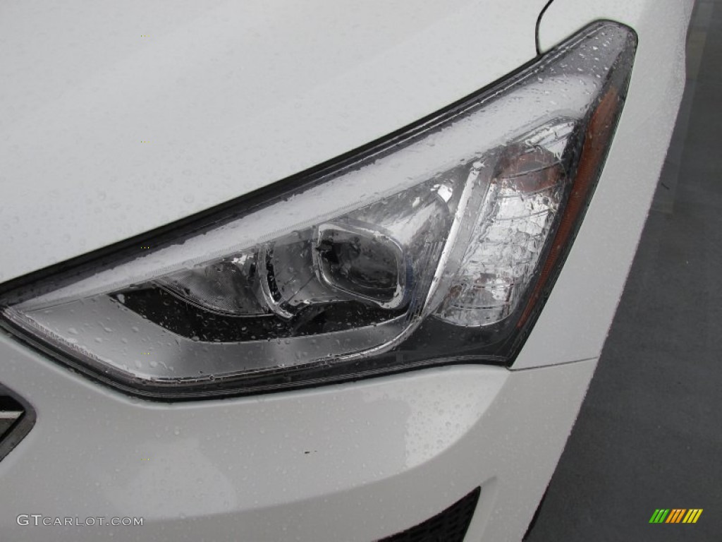 2014 Santa Fe Sport FWD - Frost White Pearl / Gray photo #6