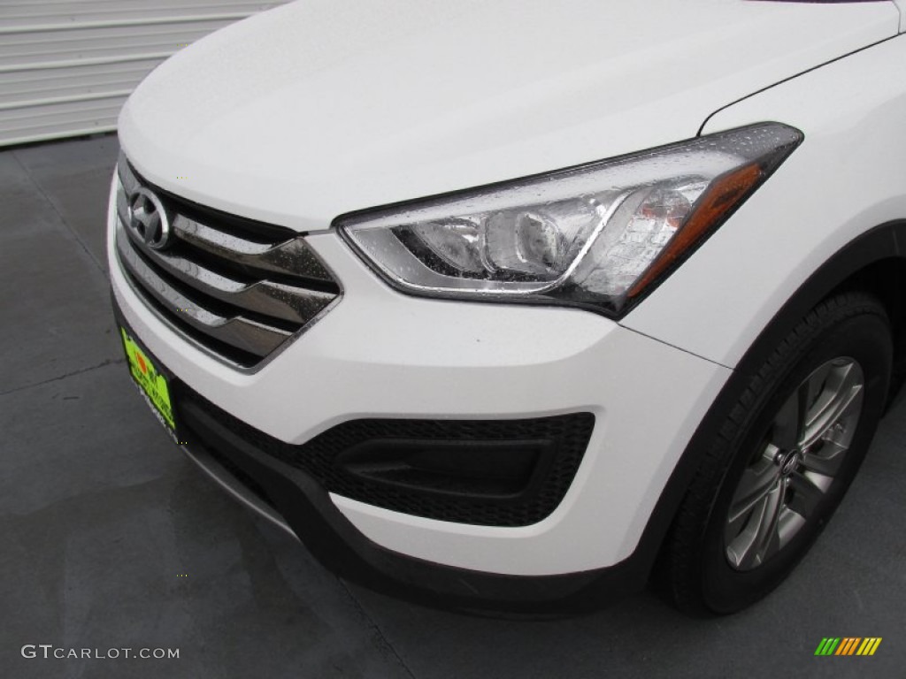 2014 Santa Fe Sport FWD - Frost White Pearl / Gray photo #7
