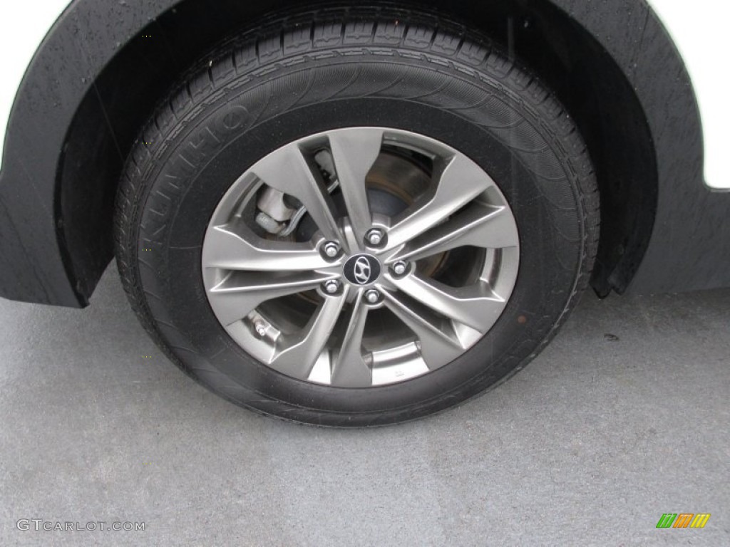 2014 Santa Fe Sport FWD - Frost White Pearl / Gray photo #17