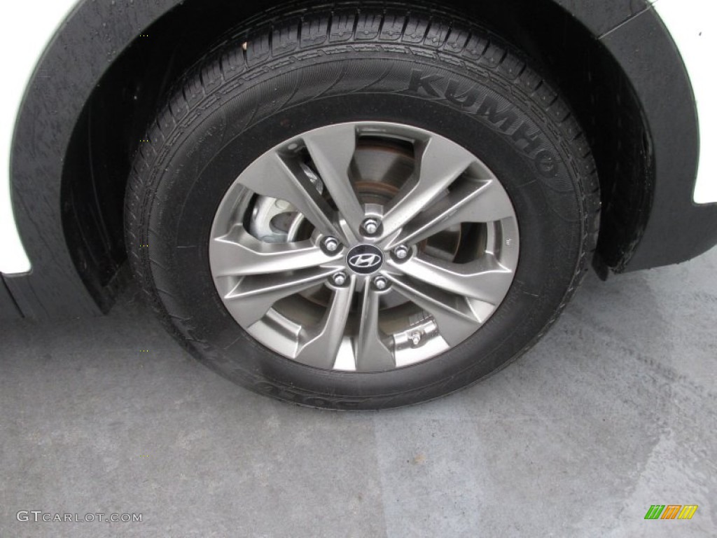 2014 Santa Fe Sport FWD - Frost White Pearl / Gray photo #18