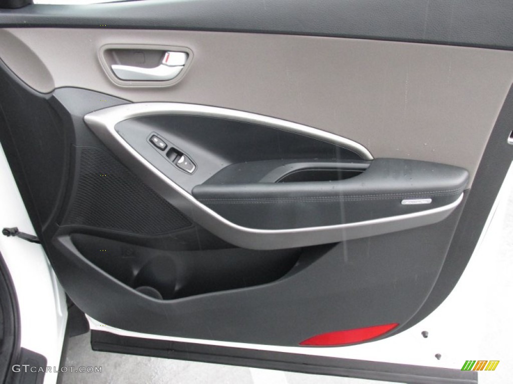 2014 Santa Fe Sport FWD - Frost White Pearl / Gray photo #24