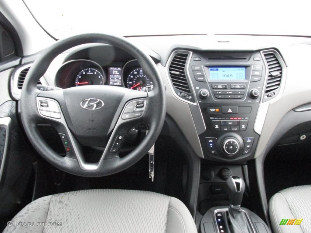 2014 Santa Fe Sport FWD - Frost White Pearl / Gray photo #35