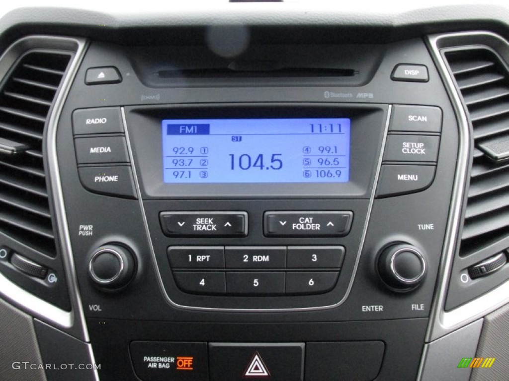 2014 Santa Fe Sport FWD - Frost White Pearl / Gray photo #37