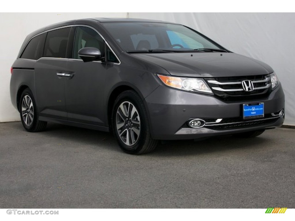 2015 Odyssey Touring - Modern Steel Metallic / Gray photo #1