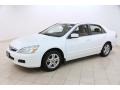 Taffeta White 2007 Honda Accord SE Sedan Exterior