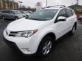 Super White - RAV4 XLE AWD Photo No. 8