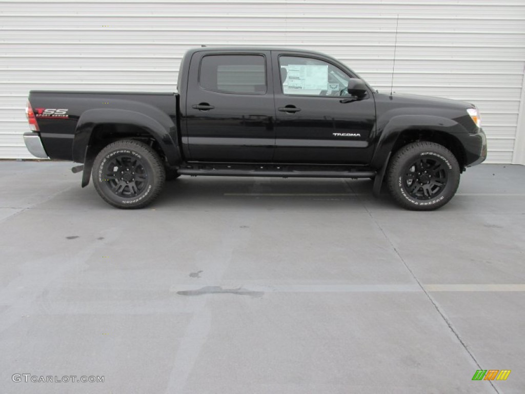 Black 2015 Toyota Tacoma TSS PreRunner Double Cab Exterior Photo #100950558