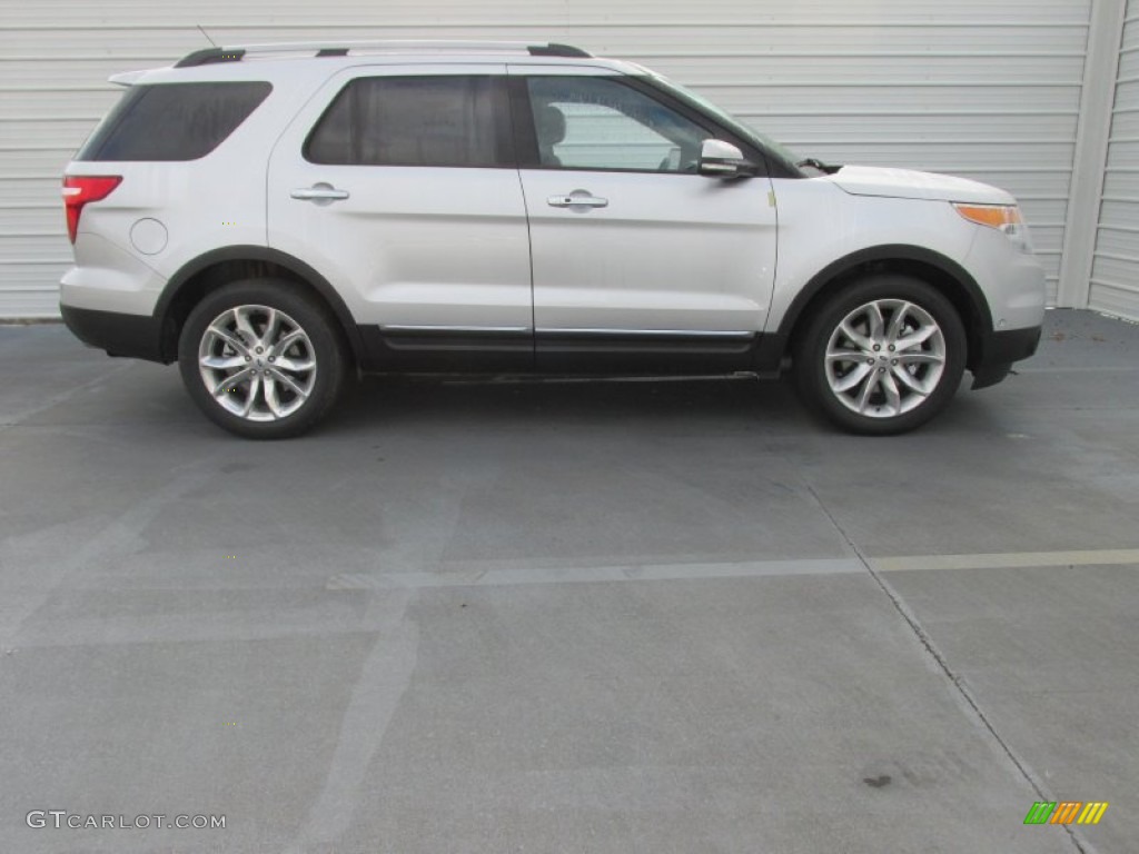 2015 Explorer Limited - Ingot Silver / Charcoal Black photo #3