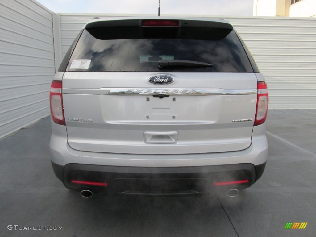 2015 Explorer Limited - Ingot Silver / Charcoal Black photo #5