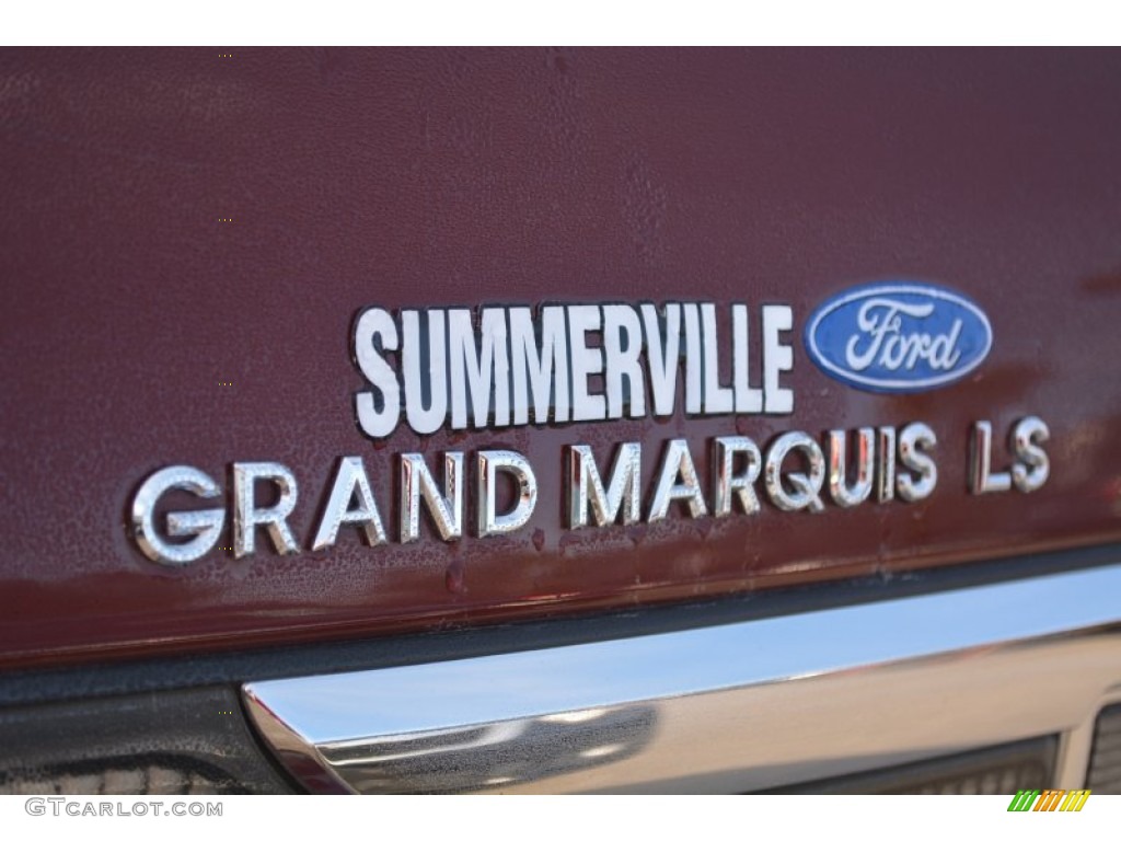 2008 Grand Marquis LS - Dark Toreador Red Metallic / Light Camel photo #24