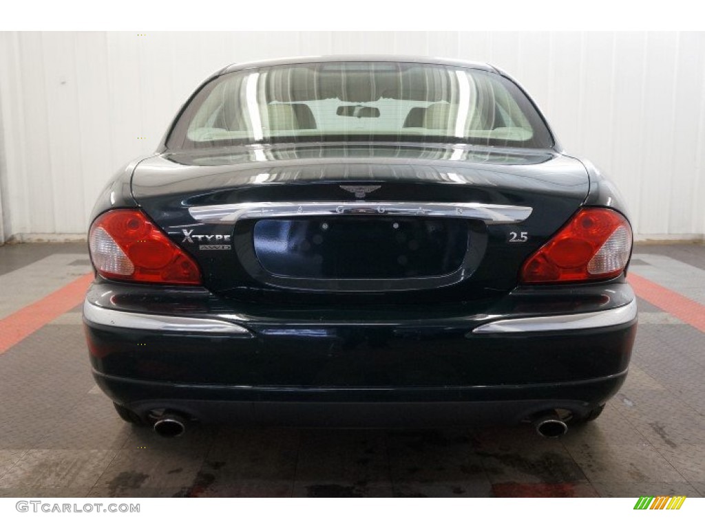 2004 X-Type 2.5 - British Racing Green / Barley photo #9