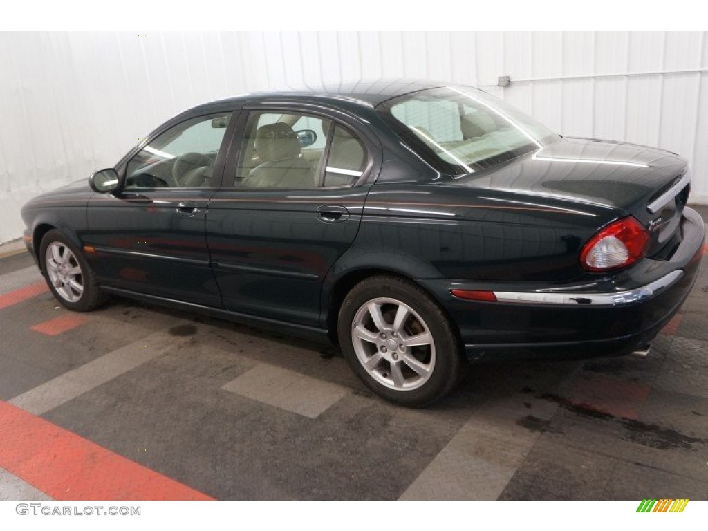 2004 X-Type 2.5 - British Racing Green / Barley photo #11