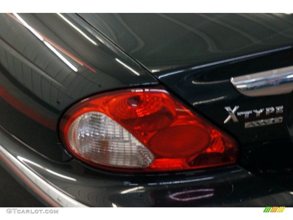 2004 X-Type 2.5 - British Racing Green / Barley photo #50