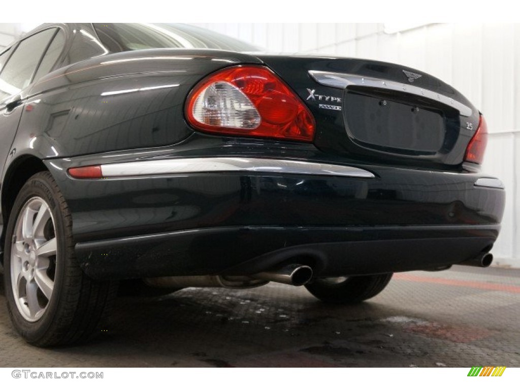 2004 X-Type 2.5 - British Racing Green / Barley photo #51