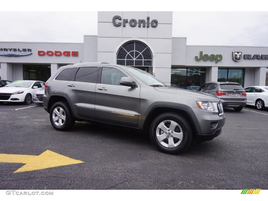 2012 Grand Cherokee Laredo - Mineral Gray Metallic / Black photo #1