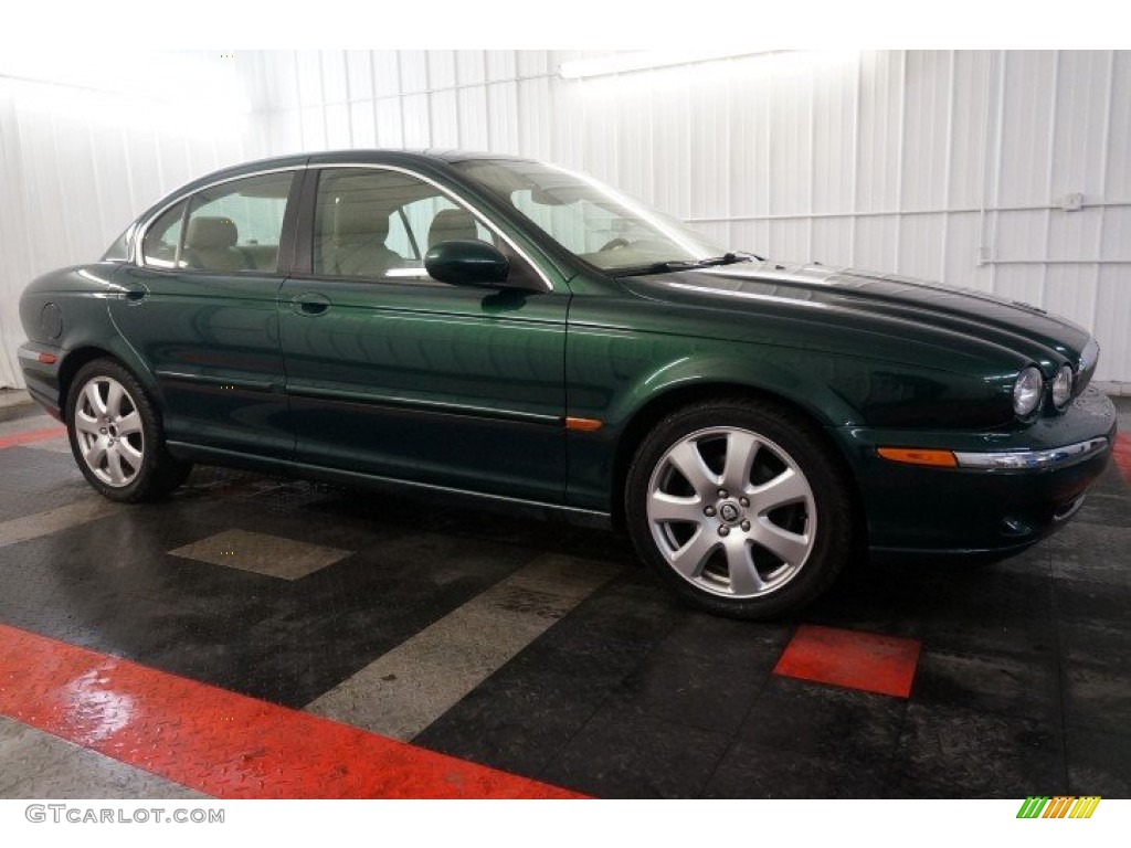 Jaguar Racing Green Metallic 2005 Jaguar X-Type 3.0 Exterior Photo #100954493