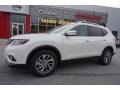 Pearl White 2015 Nissan Rogue SL