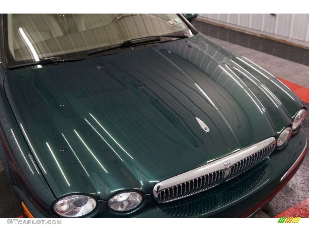 2005 X-Type 3.0 - Jaguar Racing Green Metallic / Champagne photo #38