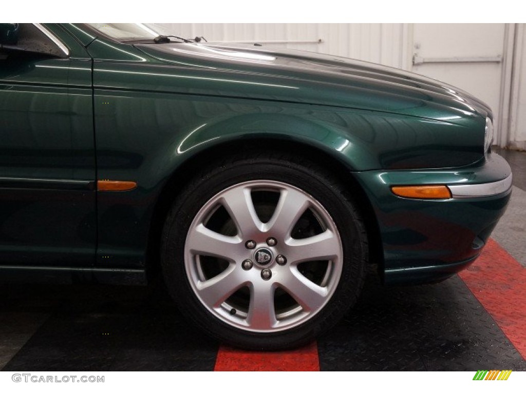 2005 X-Type 3.0 - Jaguar Racing Green Metallic / Champagne photo #39