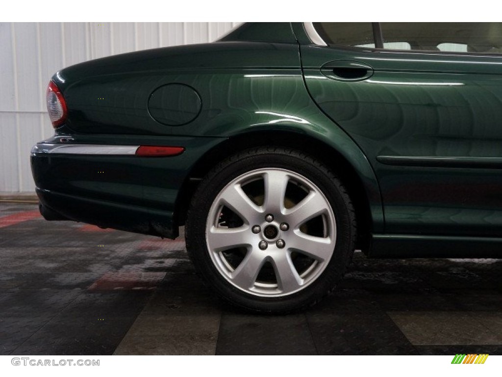 2005 X-Type 3.0 - Jaguar Racing Green Metallic / Champagne photo #46