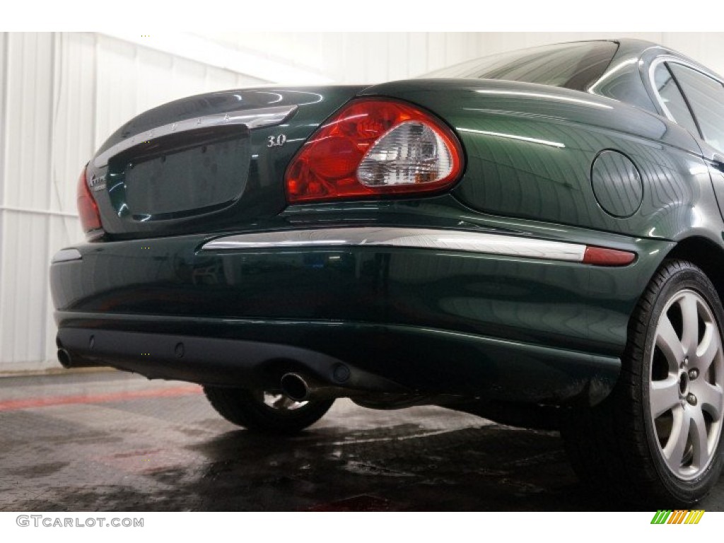 2005 X-Type 3.0 - Jaguar Racing Green Metallic / Champagne photo #52
