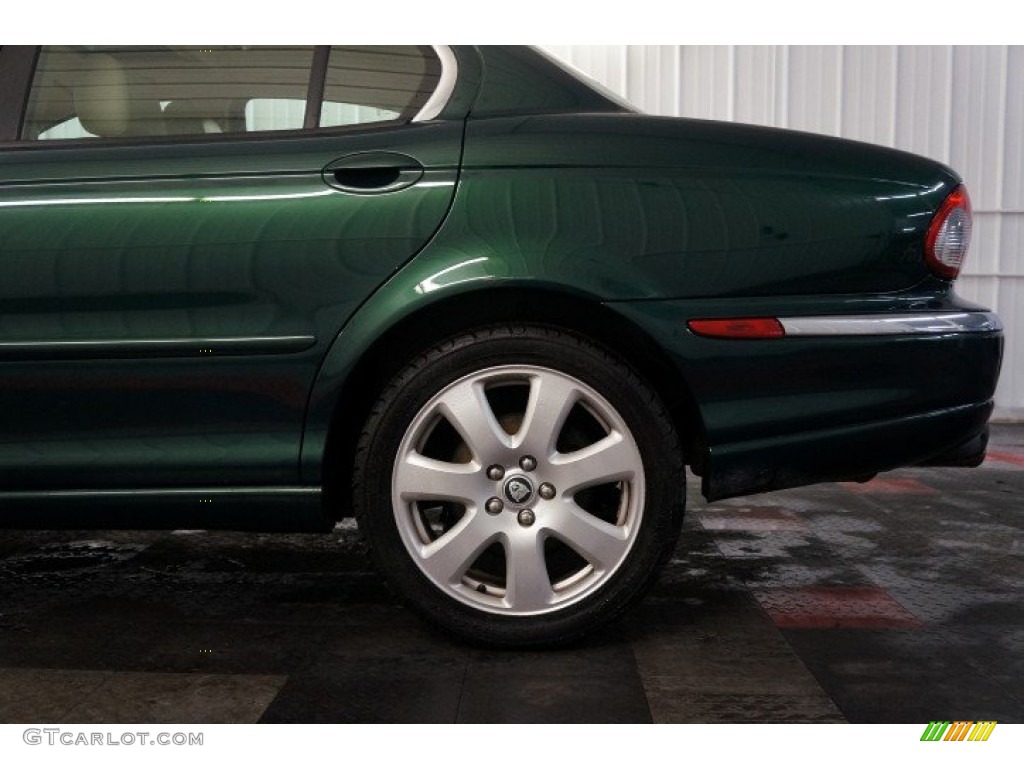 2005 X-Type 3.0 - Jaguar Racing Green Metallic / Champagne photo #54
