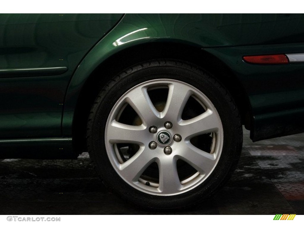 2005 X-Type 3.0 - Jaguar Racing Green Metallic / Champagne photo #55