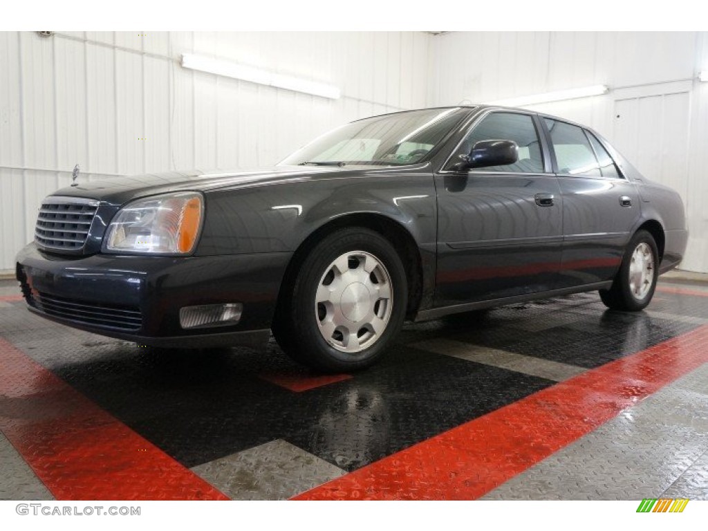2001 DeVille Sedan - Graphite / Dark Gray photo #2