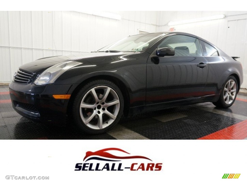 2004 G 35 Coupe - Twilight Blue / Graphite photo #1