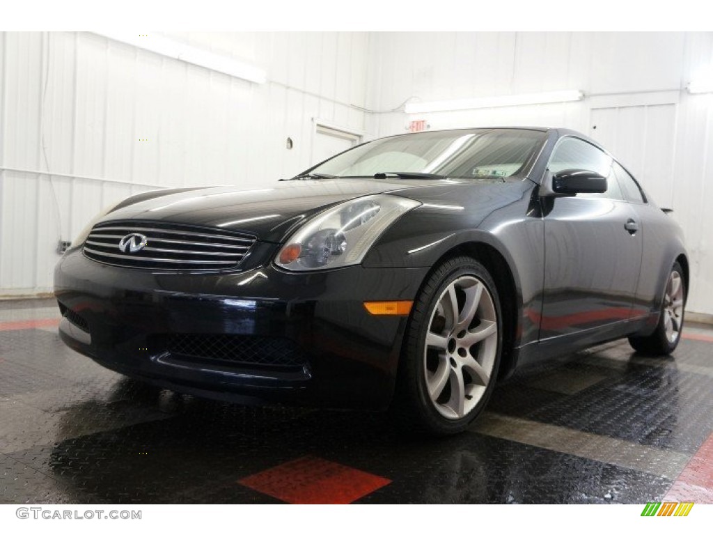 2004 G 35 Coupe - Twilight Blue / Graphite photo #3