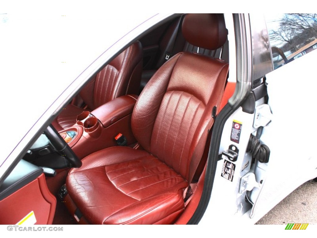 Sunset Red Interior 2006 Mercedes-Benz CLS 500 Photo #100956524