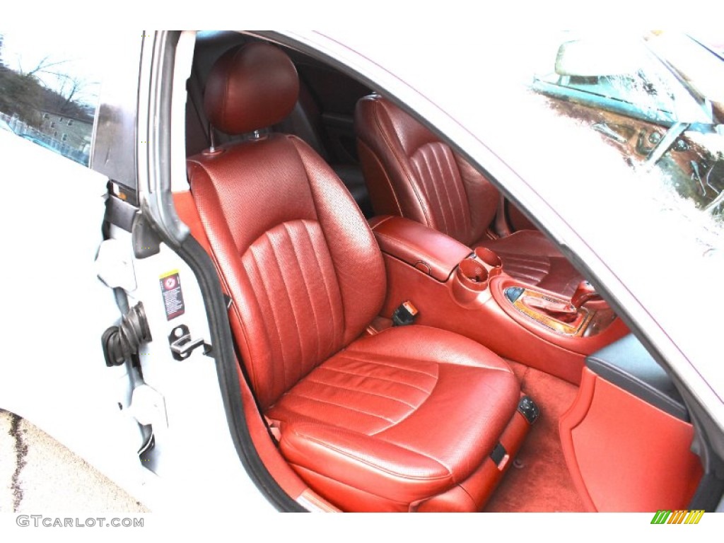 Sunset Red Interior 2006 Mercedes-Benz CLS 500 Photo #100956539