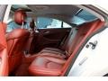2006 Mercedes-Benz CLS Sunset Red Interior Rear Seat Photo