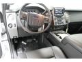 Oxford White - F350 Super Duty Lariat Crew Cab 4x4 Photo No. 9