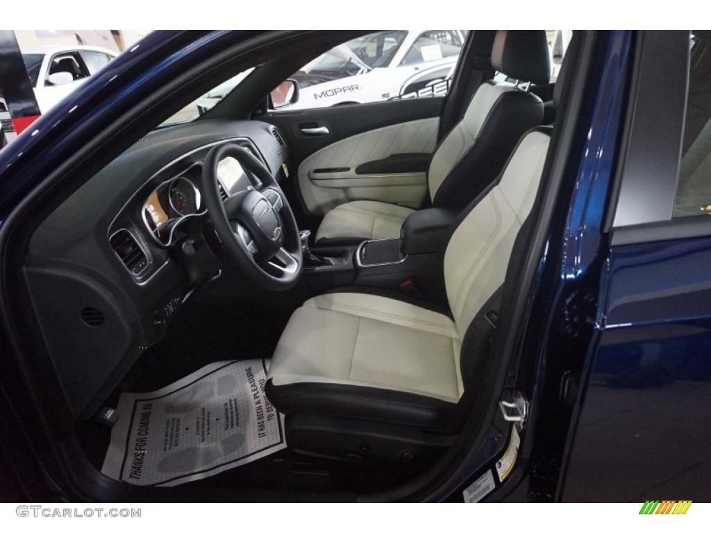 2015 Charger R/T - Jazz Blue Pearl / Black/Pearl photo #7