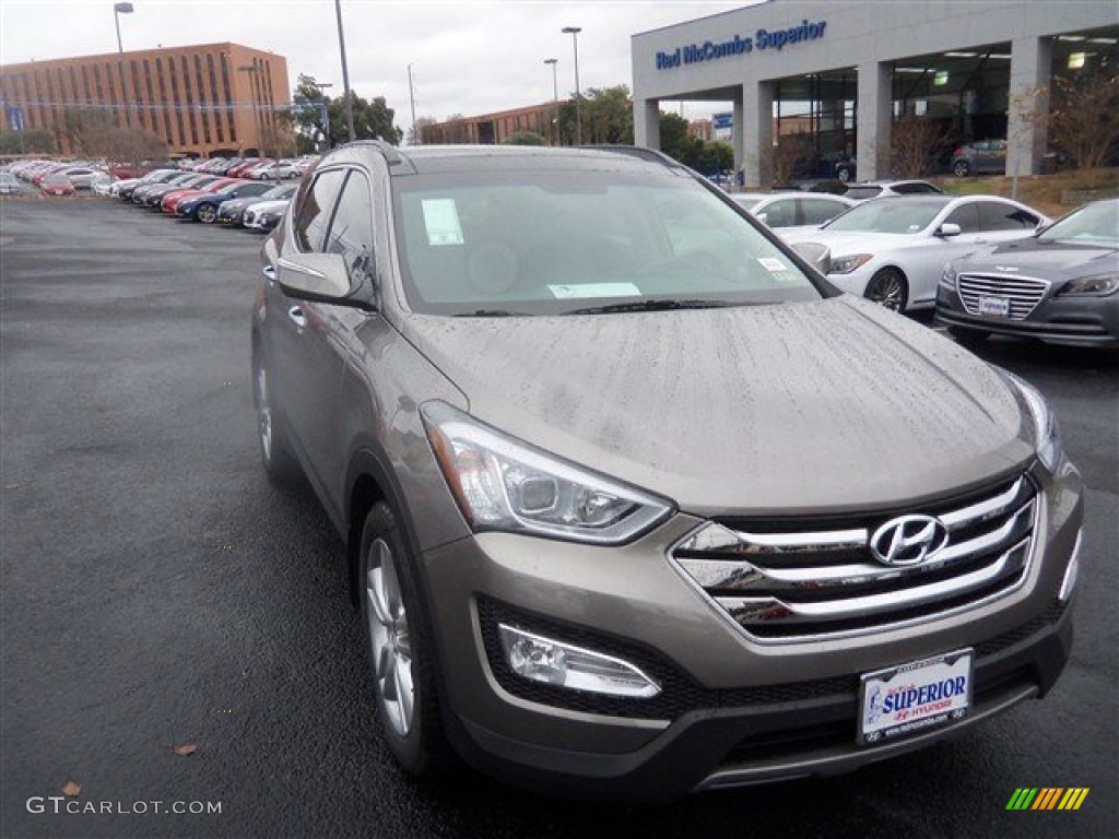 2015 Santa Fe Sport 2.0T - Mineral Gray / Gray photo #1