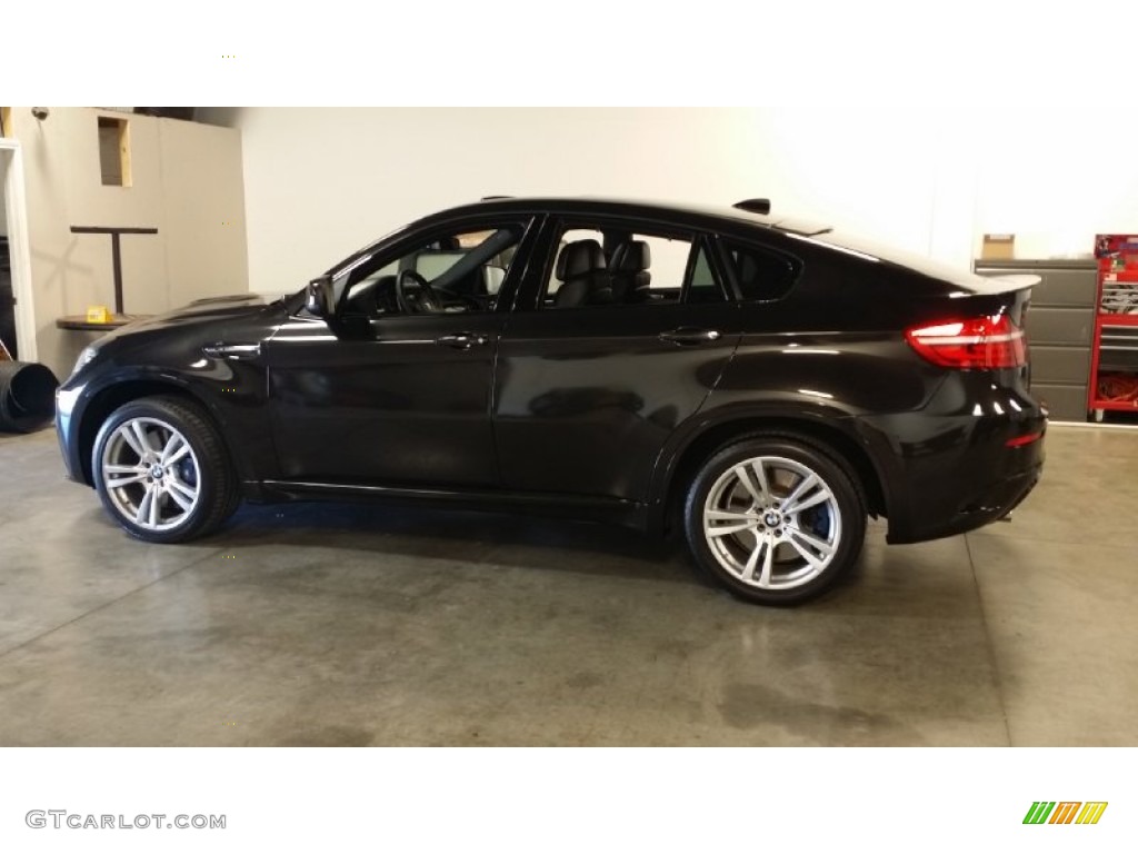 2013 X6 M M xDrive - Carbon Black Metallic / Black photo #1