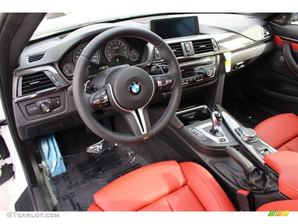 Sakhir Orange/Black Interior 2015 BMW M4 Convertible Photo #100959268