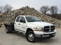 Bright White 2006 Dodge Ram 3500 SLT Quad Cab 4x4 Dually Exterior