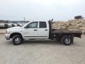 Bright White - Ram 3500 SLT Quad Cab 4x4 Dually Photo No. 3