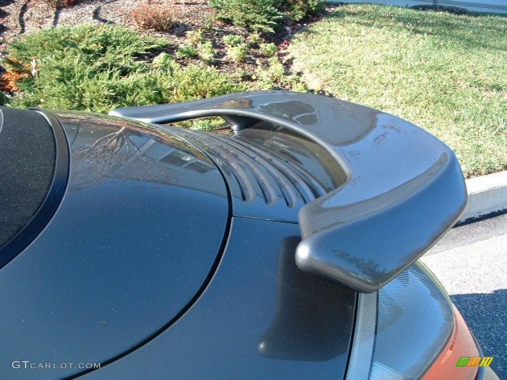 2004 911 Turbo Cabriolet - Slate Grey Metallic / Black photo #9