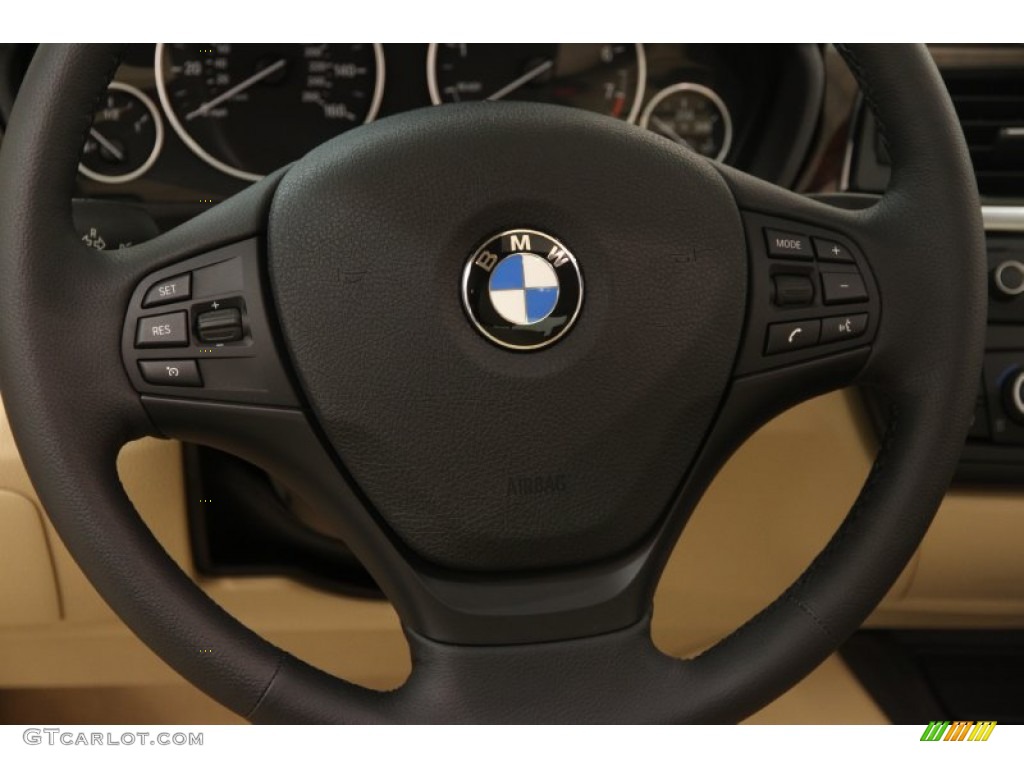 2013 3 Series 328i xDrive Sedan - Sparkling Bronze Metallic / Venetian Beige photo #8