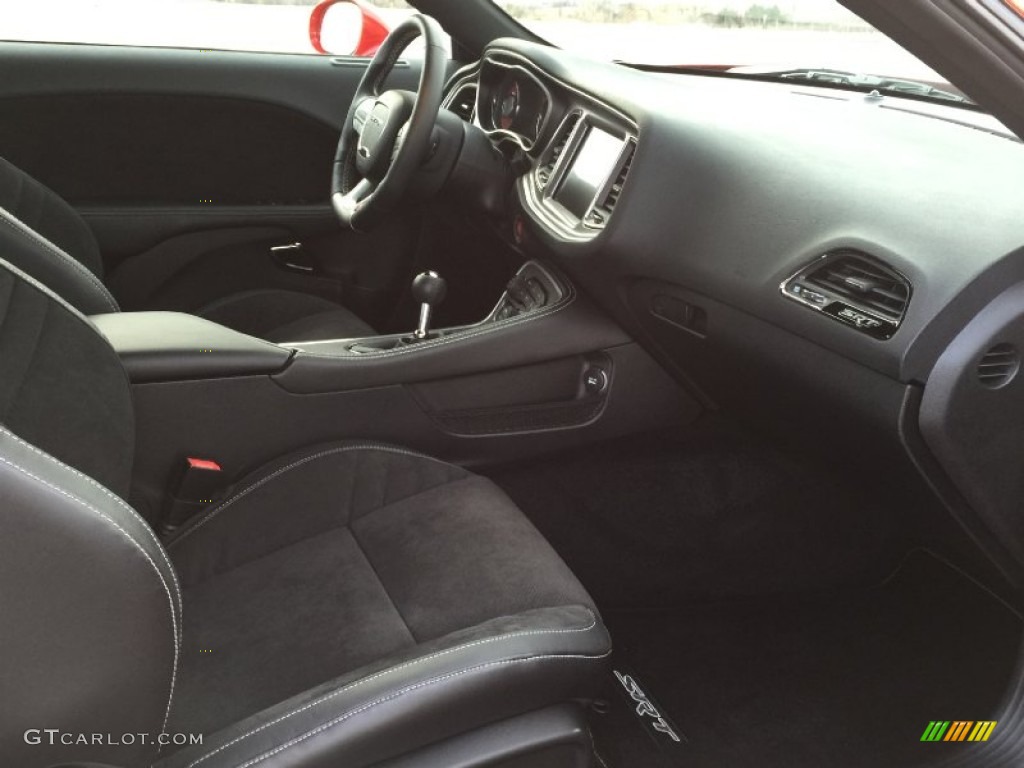 2015 Dodge Challenger SRT Hellcat Black Dashboard Photo #100961137