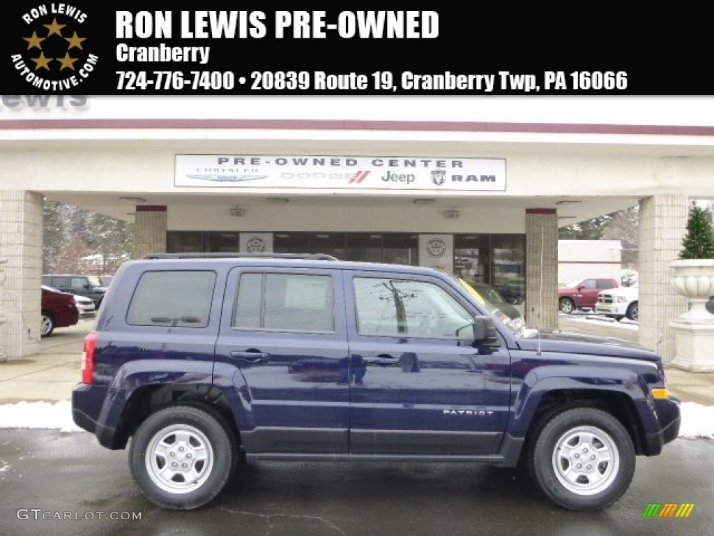 2014 Patriot Sport 4x4 - True Blue Pearl / Dark Slate Gray/Light Pebble photo #1