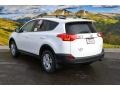 2015 Super White Toyota RAV4 LE AWD  photo #3