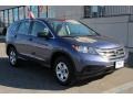 2013 Urban Titanium Metallic Honda CR-V LX AWD  photo #3