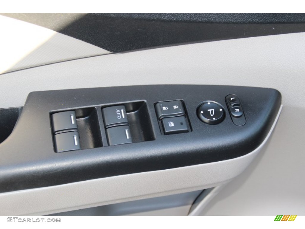 2013 CR-V LX AWD - Urban Titanium Metallic / Gray photo #10