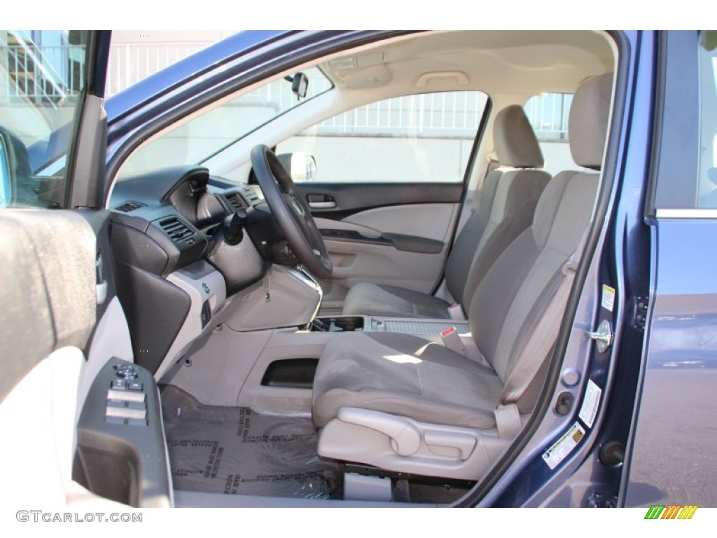 2013 CR-V LX AWD - Urban Titanium Metallic / Gray photo #12