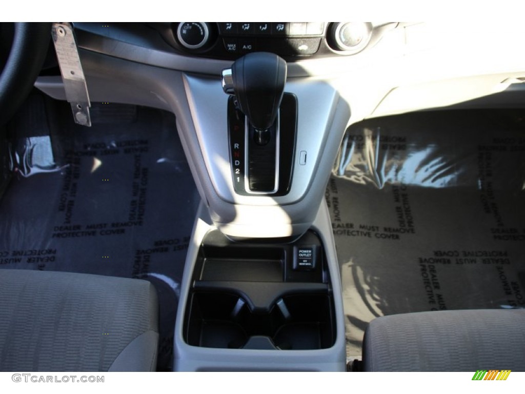 2013 CR-V LX AWD - Urban Titanium Metallic / Gray photo #15