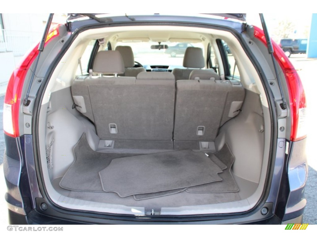 2013 CR-V LX AWD - Urban Titanium Metallic / Gray photo #21